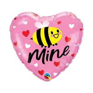 Balónik fóliový Srdce Bee mine ALBI