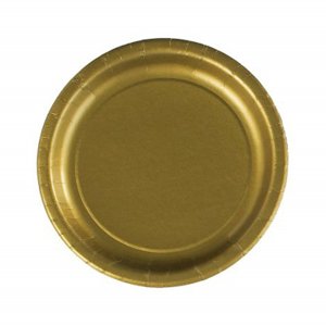 Papierové taniere zlaté 6 ks ALBI