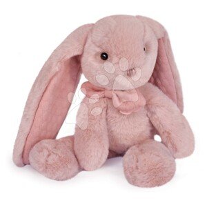Plyšový zajačik Bunny Pink Les Preppy Chics Histoire d’ Ours ružový 30 cm v darčekovom balení od 0 mes HO3136