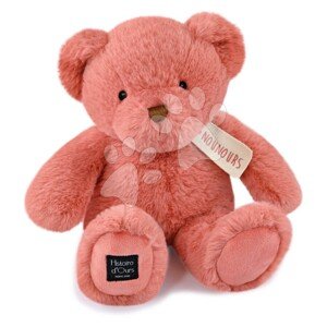 Plyšový medvedík Pink Praline Le Nounours Histoire d’ Ours ružový 28 cm od 0 mes HO3232