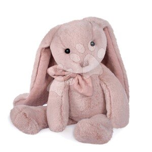 Plyšový zajačik Bunny Pink Les Preppy Chics Histoire d’ Ours ružový 40 cm v darčekovom balení od 0 mes HO3137