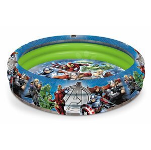 Mondo nafukovací trojkomorový bazén Avengers 100 cm 16609 modrý