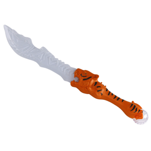 mamido Svetelný meč s rukoväťou Tiger oranžový