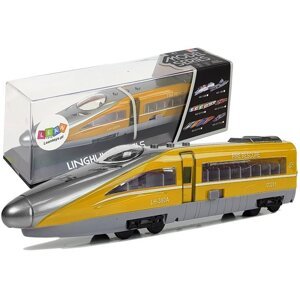 mamido Vlak so zvukovými a svietiacimi efektmi žltý